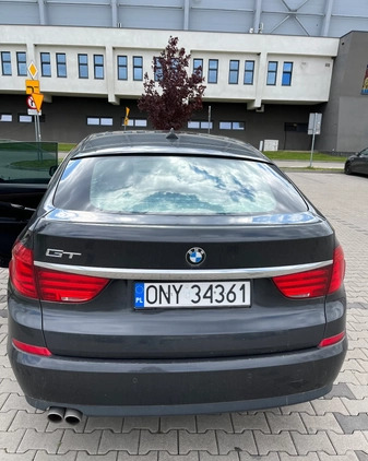 BMW 5GT cena 54000 przebieg: 224700, rok produkcji 2012 z Nysa małe 46